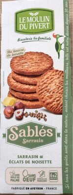 Sablés sarrasin