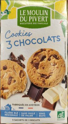 Cookies 3 chocolat