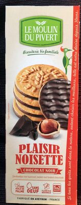 Plaisir noisette chocolat noir