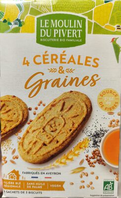 4 céréales & graines