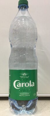 Eau de source finement Pétillante