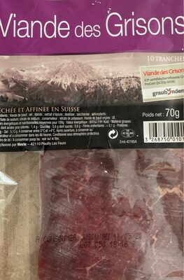 Viande de Grisons