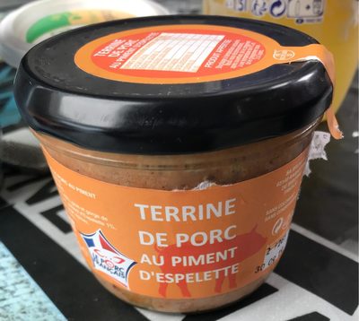 Terrine De Porc Au Piment D'espelette, 180 Grammes, Marque Le Pâté Gourmet