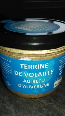 Terrine volaille au bleu d'Auvergne