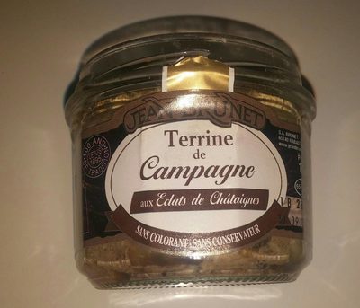 Terrine de campagne aux éclats de châtaignes