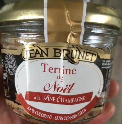Terrine de Noël à la fine champagne