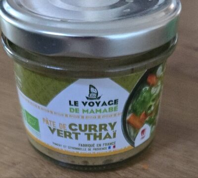 Pâte de curry vert thaï