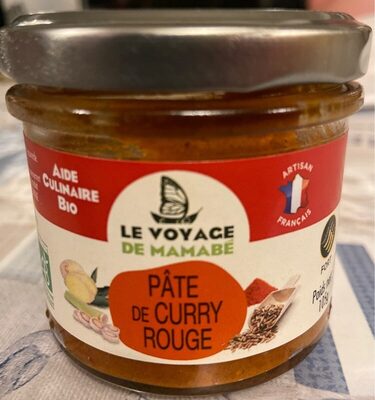 Pâte de curry rouge