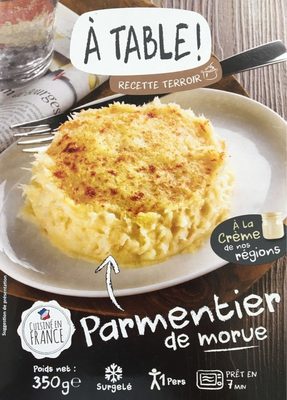 Parmentier de Morue Surgelé