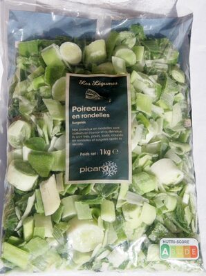Poireaux en rondelles