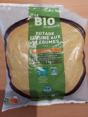 Potage cuisiné aux 9 légumes bio