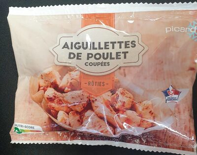 Aiguillettes de poulet coupées rôties