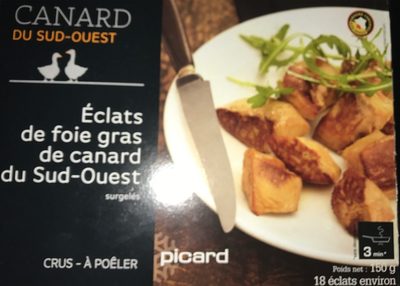 Foie Gras de Canard du Sud-Ouest Cru en Éclats