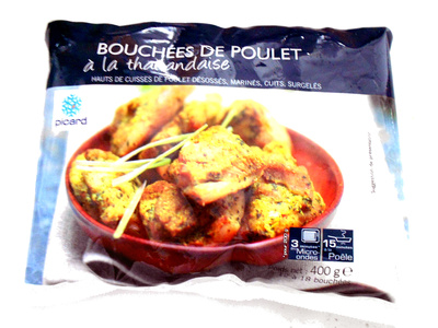 Bouchées de poulet à la thailandaise