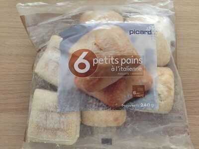 6 petits pains à l'italienne