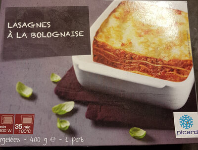 lasagnes à la bolognaise picard
