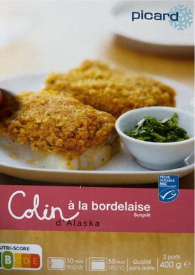 Colin d'Alaska à la bordelaise surgelé