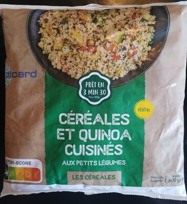 Quinoa et céréales cuisinées