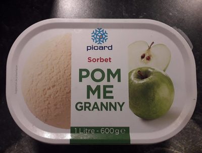 Sorbet Pomme Avec Morceau De Pomme Granny