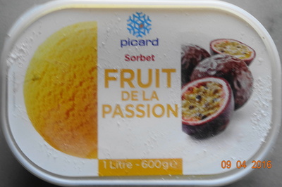 Sorbet fruit de la passion