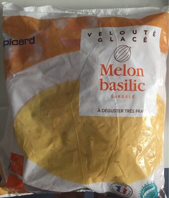 Velouté glacé melon basilic