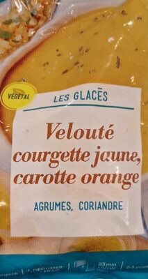 VELOUTE COURGETTES JAUNESCAROTTES ORANGE