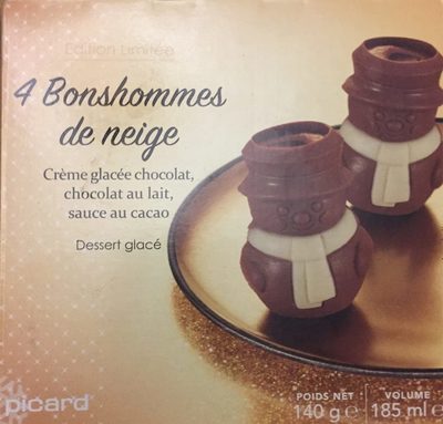 4 Bonshommes de neige