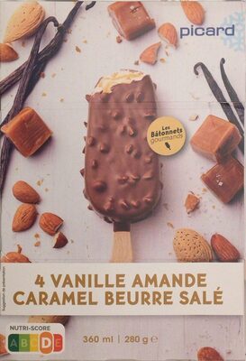 4 vanille amande caramel beurre salé