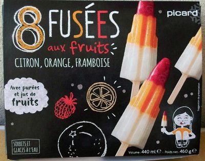 8 fusées aux fruits