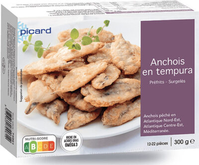 Anchois en tempura