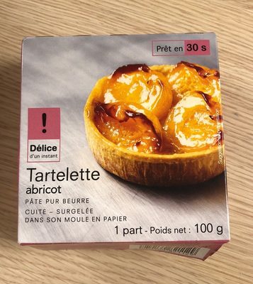 Tartelette abricot