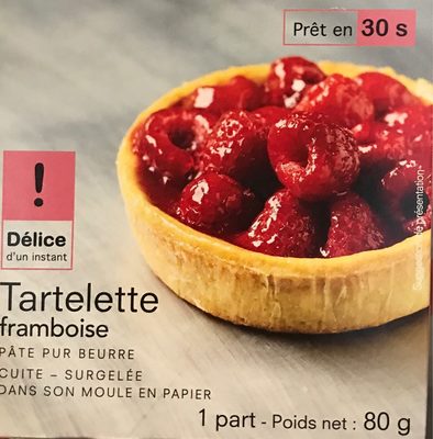 Tartelette Framboise