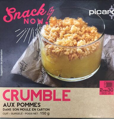 Crumble aux pommes