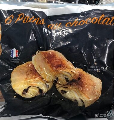 Pain aux chocolat pur beurre