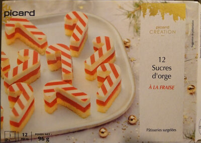 Sucre d'orge à la fraise