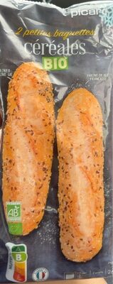 2 petites baguettes céréales bio