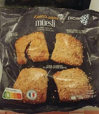 4 Petits pains muesli