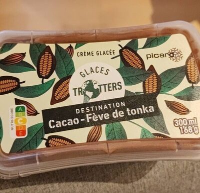 Glace cacao fève tonka