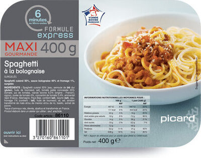 Spaghetti à la Bolognaise