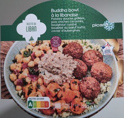 Buddha bowl à la libanaise