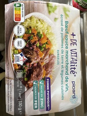 Boeuf Sauce Marchand De Vin Écrasé De Pommes De Terre Et Legumes