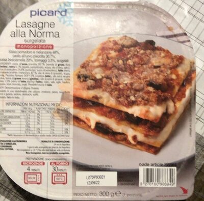 Lasagne alla norma