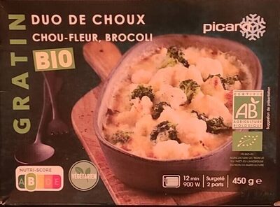Gratin duo de choux