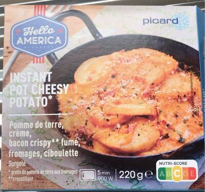 Instant pot cheesy potato