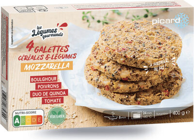 4 Galettes cereales & legumes