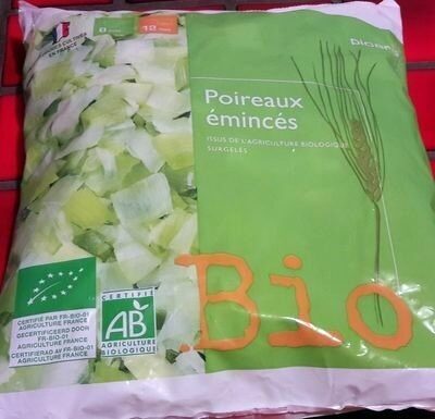 Poireaux émincés Bio