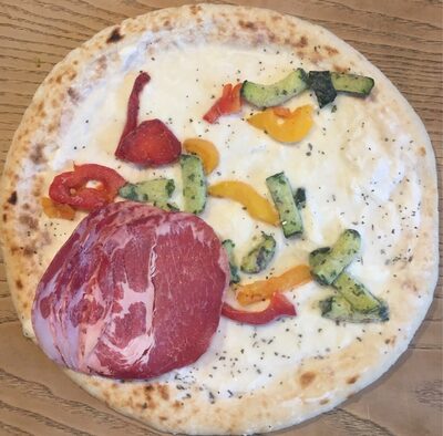 Pizza Coppa Légumes Burrata