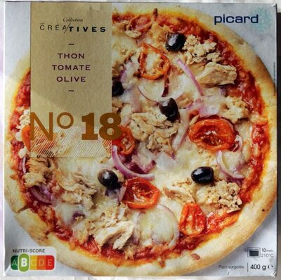 Pizza N°18 - Thon, Tomate, Olive