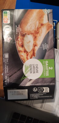 galettes sarrasin chèvre lardons oignons