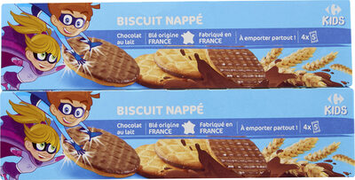 Biscuit Nappé Chocolat au lait